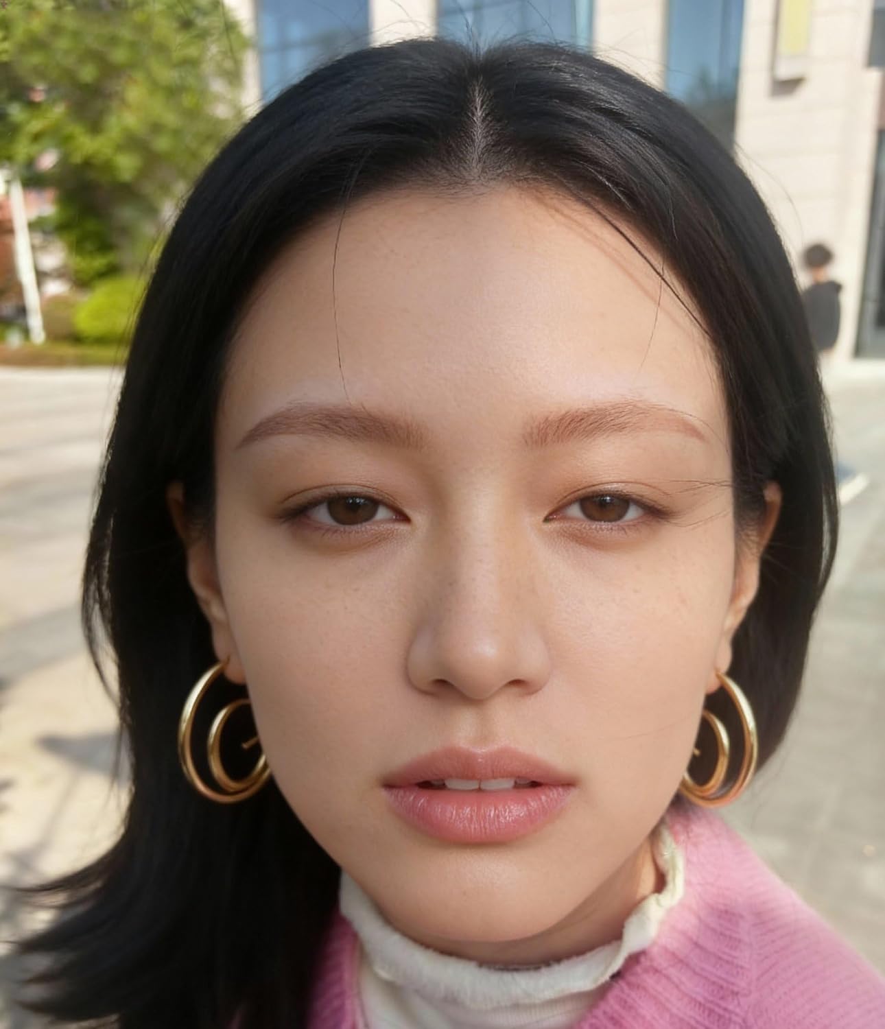 Elegant 18K Gold Designer Letter Earrings - Choose Your Favorite Ear Stud for a Comfortable and Fashionable Fit, Perfect for Adding a Personal Touch to Your Casual Outfits