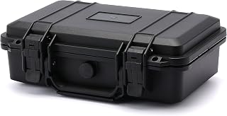 Mayouko Portable Tool Box with Shock- Proof Sponge, Water Proof Grade IP67, Waterproof Hard Case with Foam Insert, Shockproof Carrying Case, Explosion Proof Box, 11.6"L×8.3"W×3.9"H