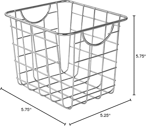 Vista 6 de Spectrum Diversified Mini cesta utilitaria, cromada