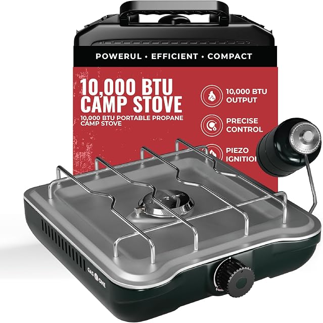 GasOne Portable Propane Burner Camp Stove 10,000BTU