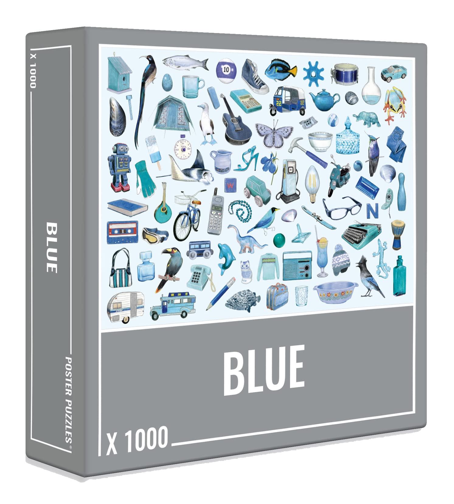 Cloudberries 5060602330719 Jigsaw Puzzle, Blue