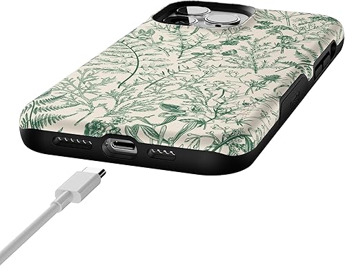 Miniatura 137 de Casely Funda para iPhone 13 Pro Max Jardín dorado Floral de girasol amarillo Compatible con MagSafe Diseño protector audaz Jardín Dorado