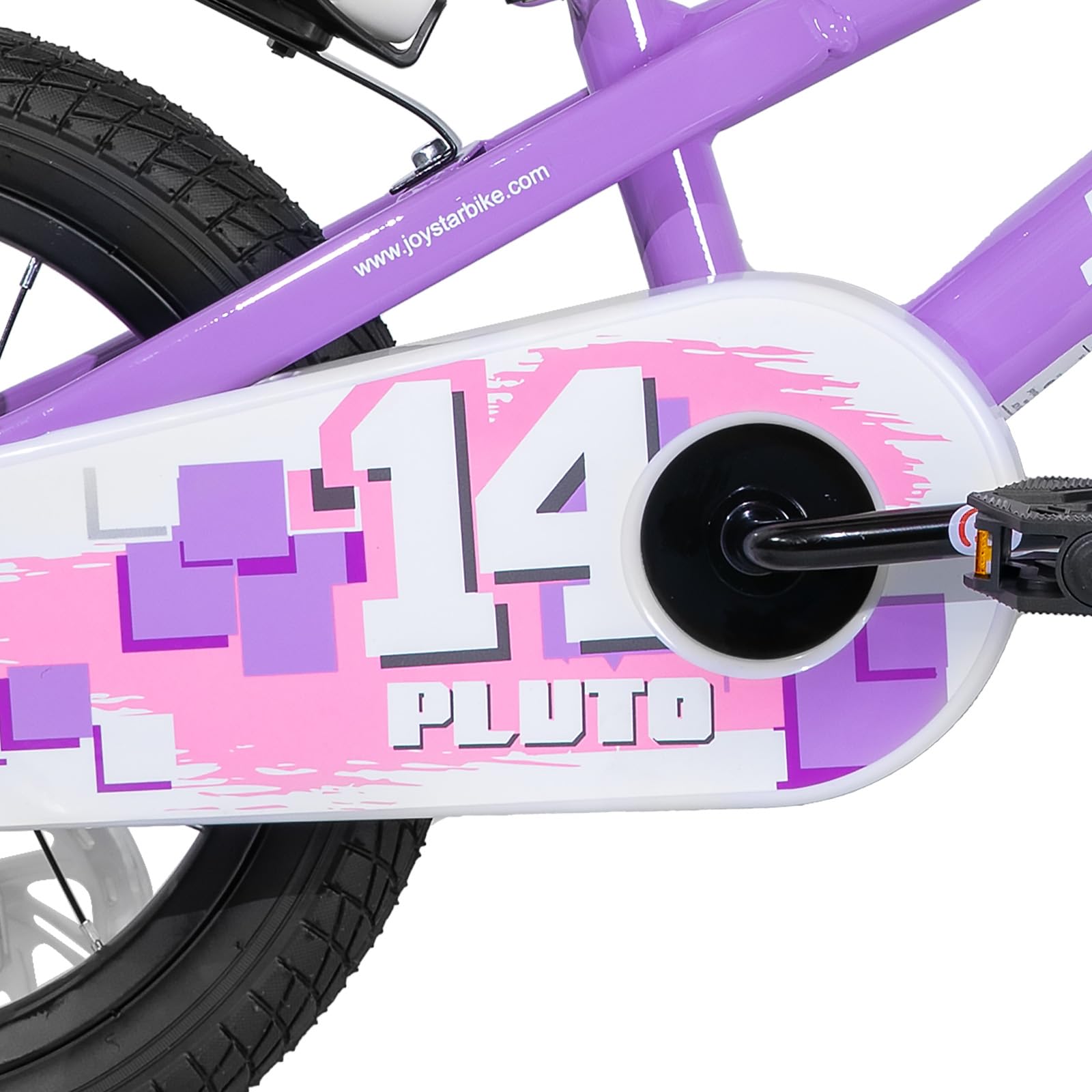 JOYSTAR Pluto 12/14/16/18/20 Zoll Kinderfahrrad für 2-9 Jahre Jungen und Mädchen. Kinderfahrrad mit Stabilisator und Korb.Multicolor