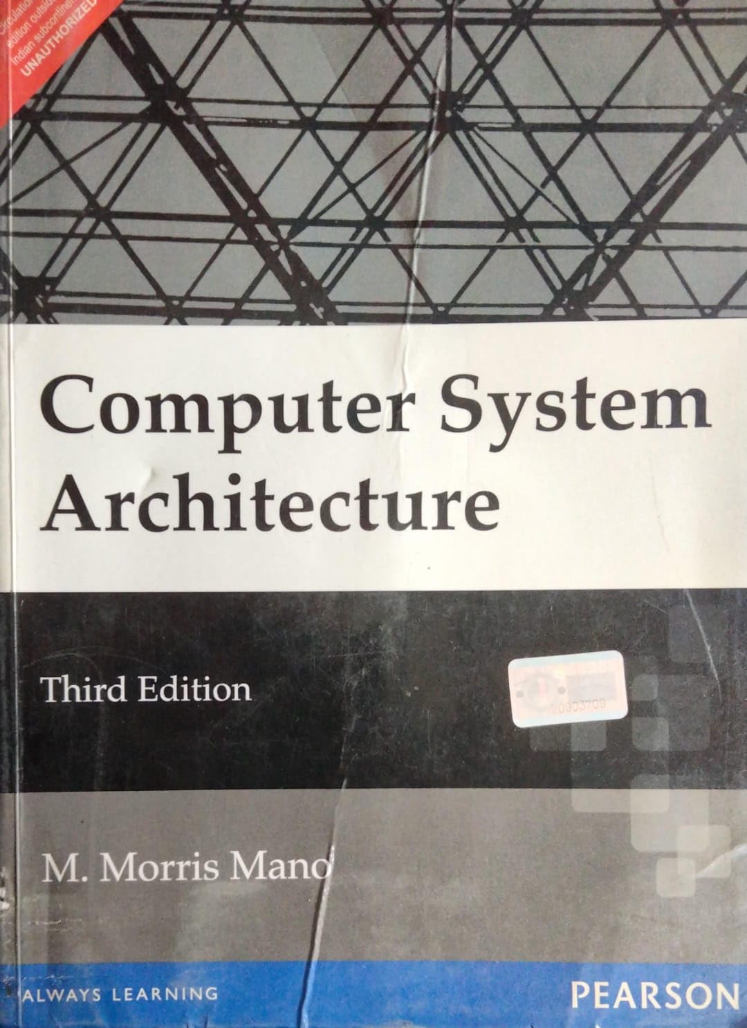 Buy Computer Systems Architecture By M Morris Mano (Second HAnd & Used ...
