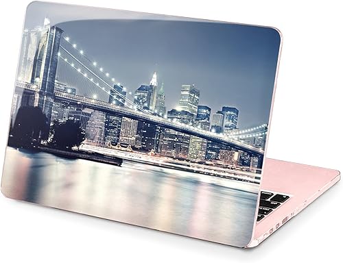 Miniatura 6 de Funda rígida compatible con MacBook Pro 16 14 M2 2023 M1 Pro 13 2022 Air 13 2021 Retina 2020 Mac 11 Mac 12 Nightlife Print Brooklyn NY Design City