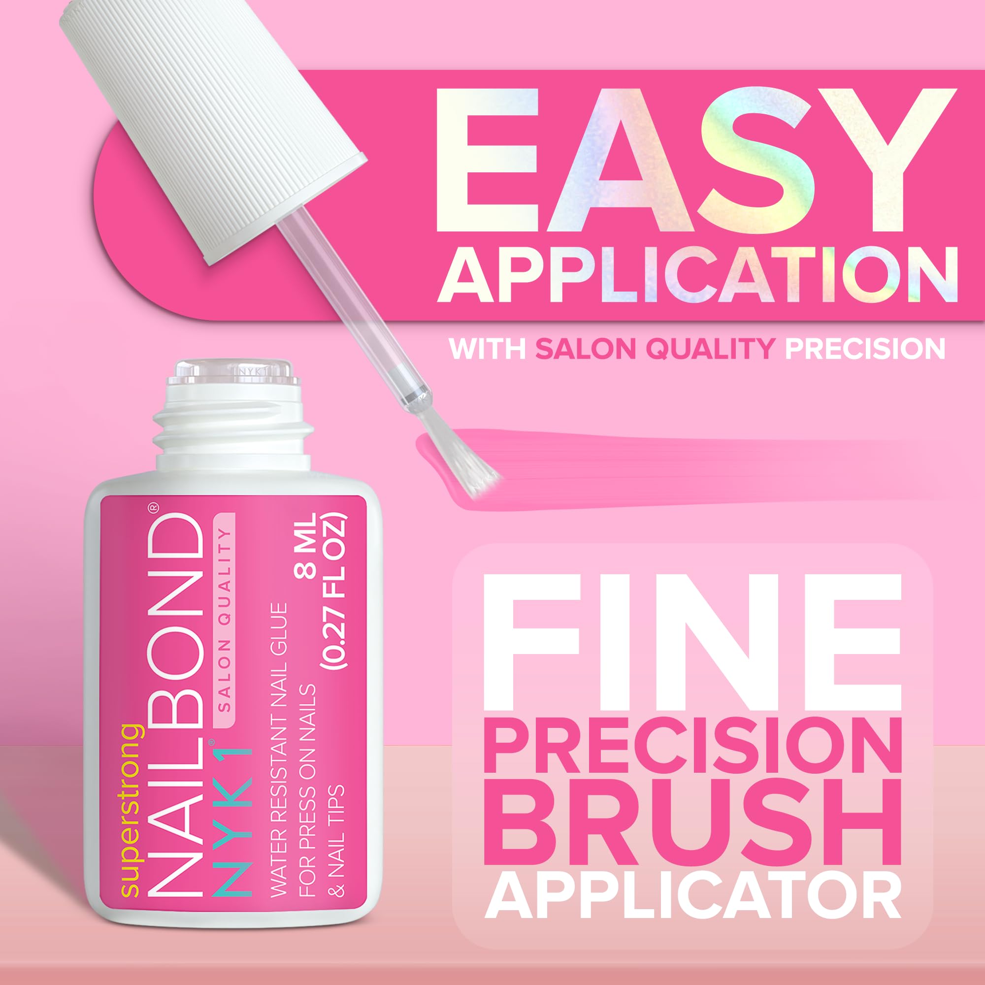NYK1 Nail Glue: Super Strong & Quick Dry -5 NYK1 Nail Glue: Super Strong & Quick Dry -5
