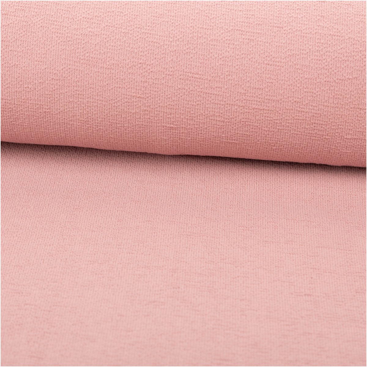 Terry Crepe Jersey Cotton Plain Mauve 145 cm Elastic Skin-Friendly Fabric Sold by the Metre Ideal for Towels and Bath Textiles (145 cm Width)