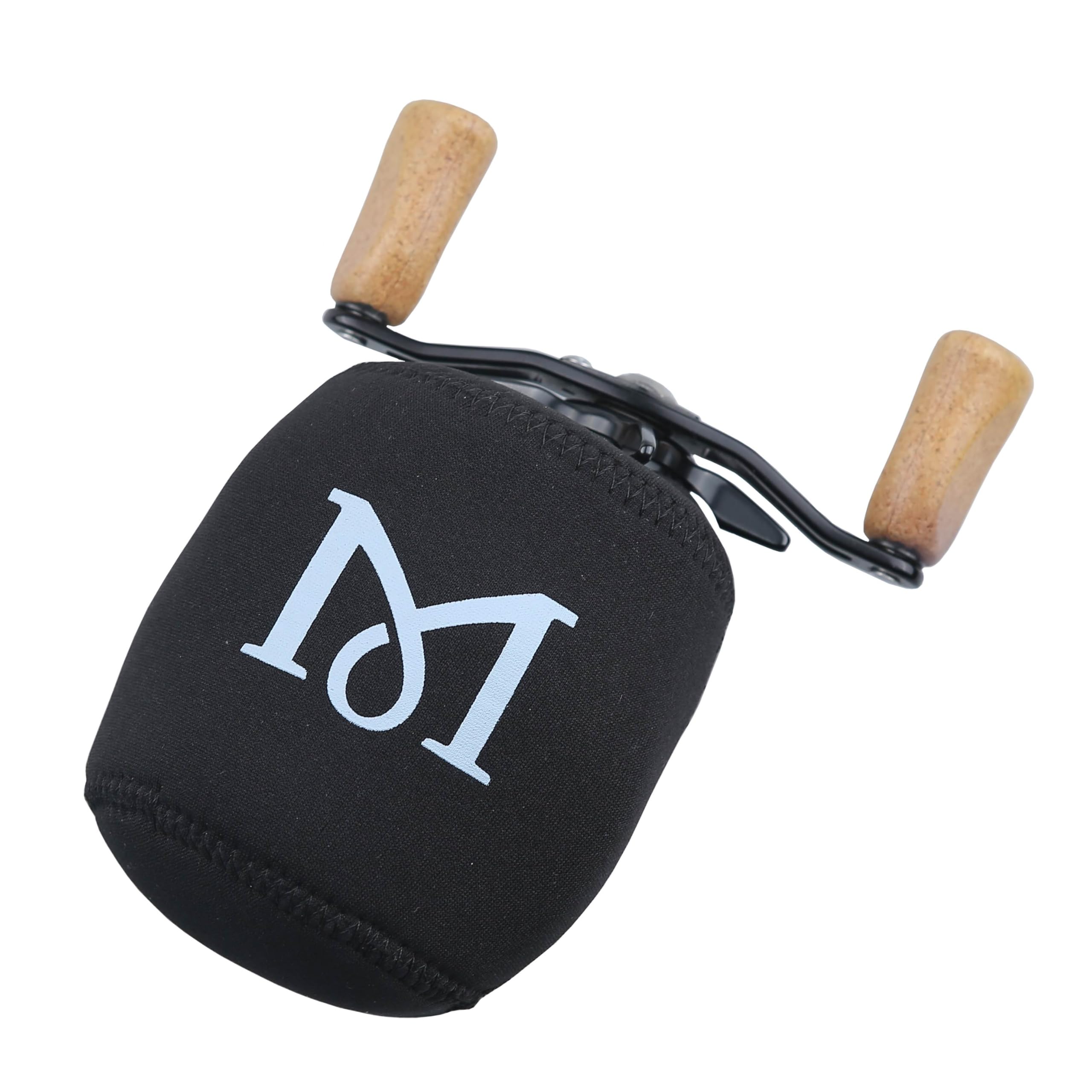 MIZUGIWA Neoprene Reel Cover,Round Baitcasting Reels Cover, Fit for 50 100 200 300 400 800 1000 2000 3000 4000~10000 Conventional Reels, S/M/L/XL Size