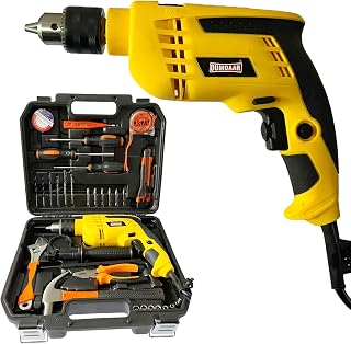 Inditrust Dumdaar 34-in-1 Professional Tool Kit WITH 6 MONTHS WARRANTY with 710W Impact Drill Machine | 13mm Chuck | Mult... Price In India