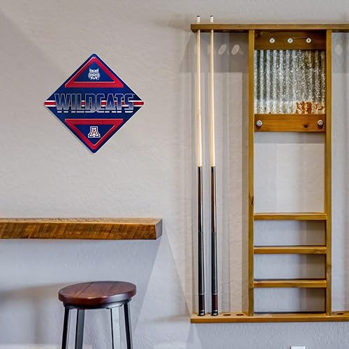 Miniatura 15 de Rico Industries NCAA - Letrero de metal estándar de 16.5 x 16.5 pulgadas, decoración del hogar, dormitorio, oficina, cueva de hombre