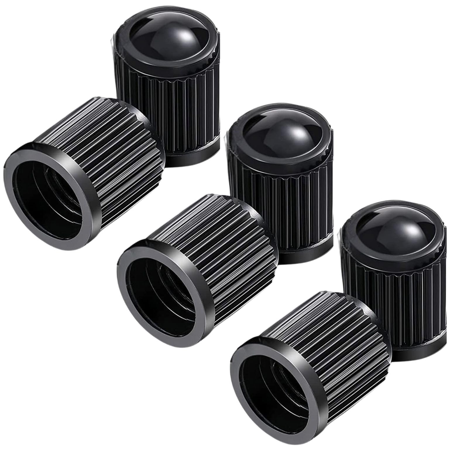 Pack de 15 Tapones de Neumáticos con Anillo sellador para la presión - Tapones de Válvula para Rueda de Coche y Moto, Tapón de Ruedas — view 8