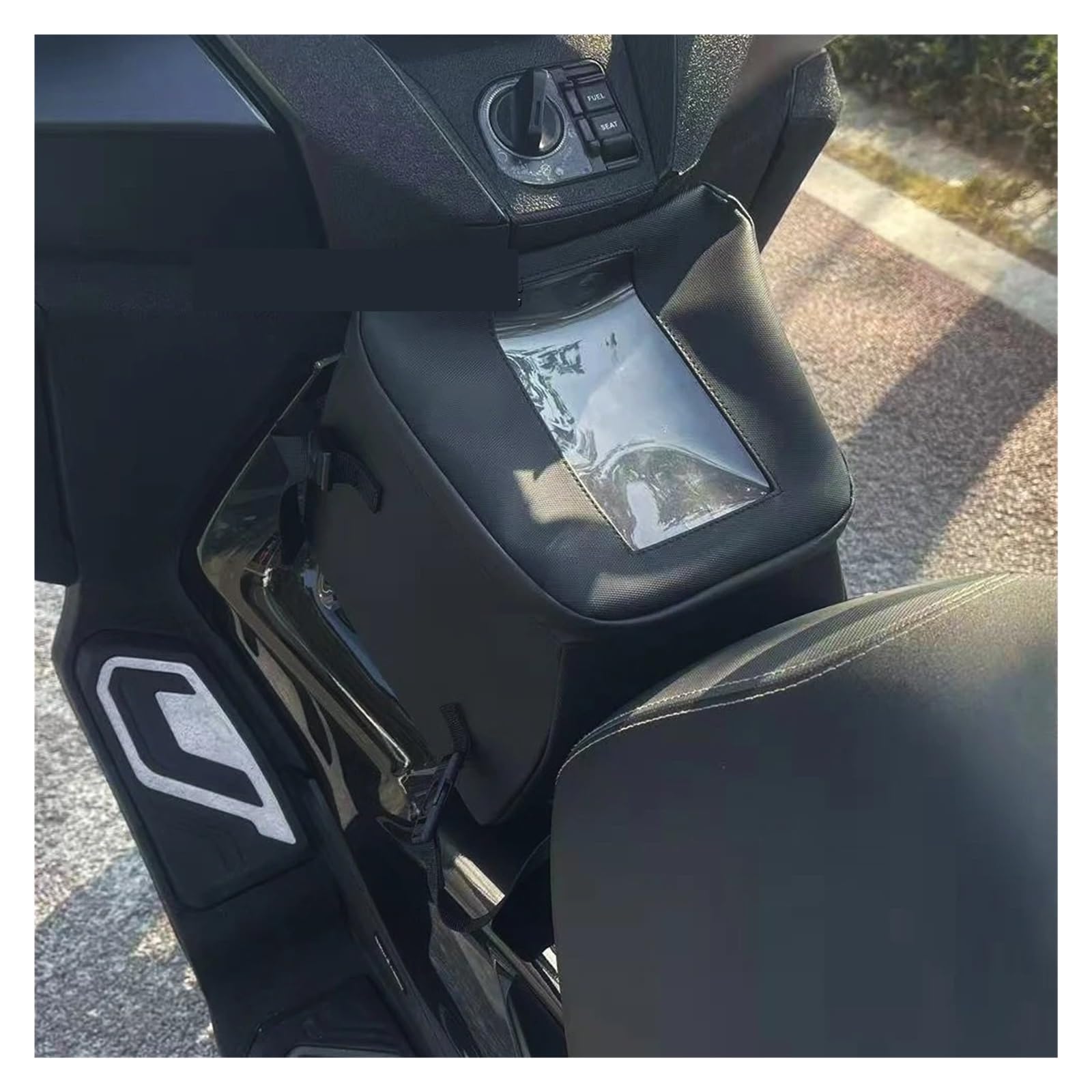 Borsa Moto Per ADV 350 ADV350 NSS350 NSS Accessori Per Scooter Moto Borsa Da Serbatoio Per Carburante Viaggio Nera Selle Moto Bagagli