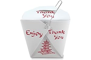 Premium 16 oz Chinese Take Out Containers Pack of 50