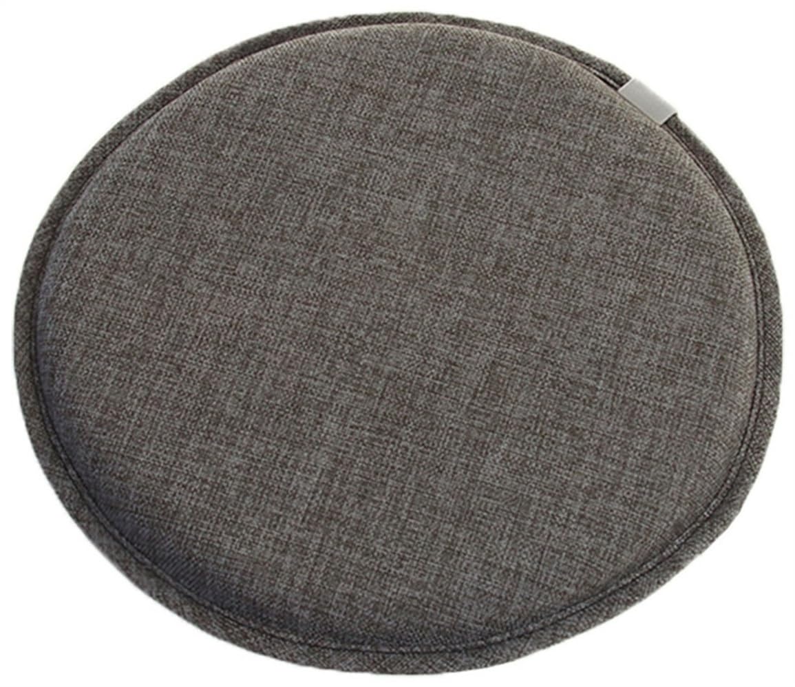 Coussin d'assise rond anti glisse en mousse haute densité pour tabouret