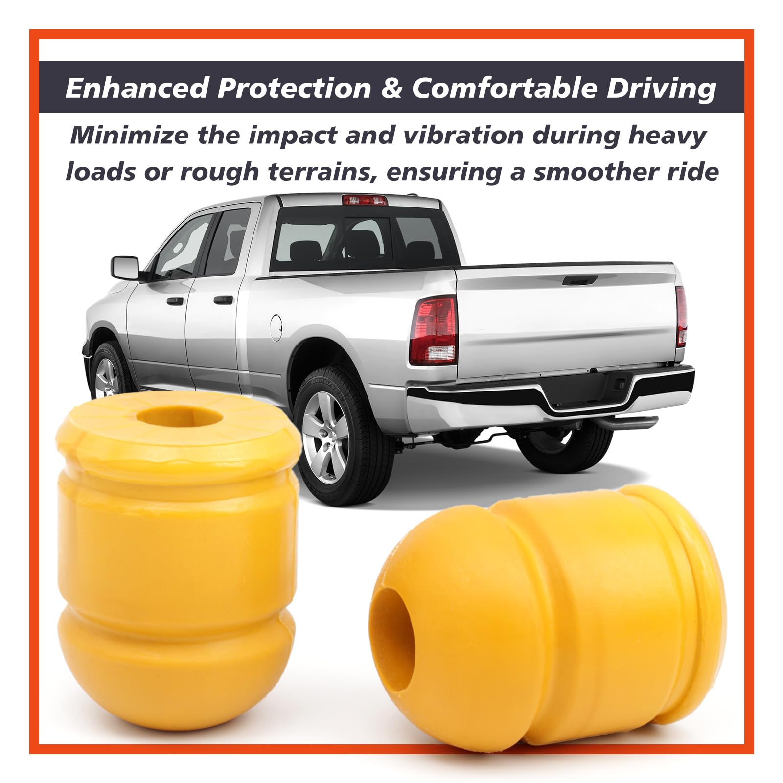 Amazon.com: Mhrxusd 52855788AB Rear Bump Stops for 1500 2009-2020 まる柴様 ウィッグオーダー 専用ページ