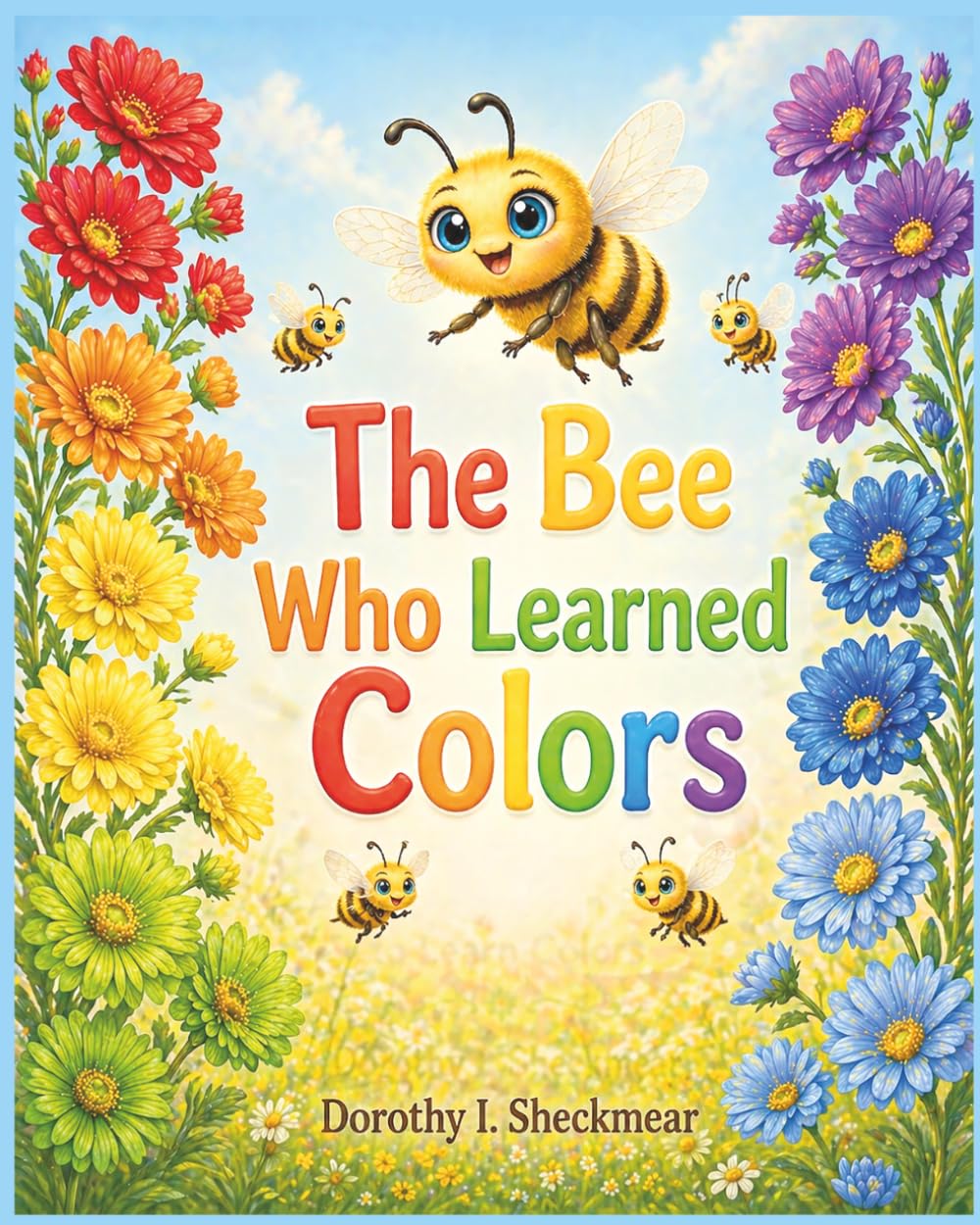 The Bee Who Learned Colors: A Simple and Fun Book to Teach Colors to Toddlers and Preschool Kids