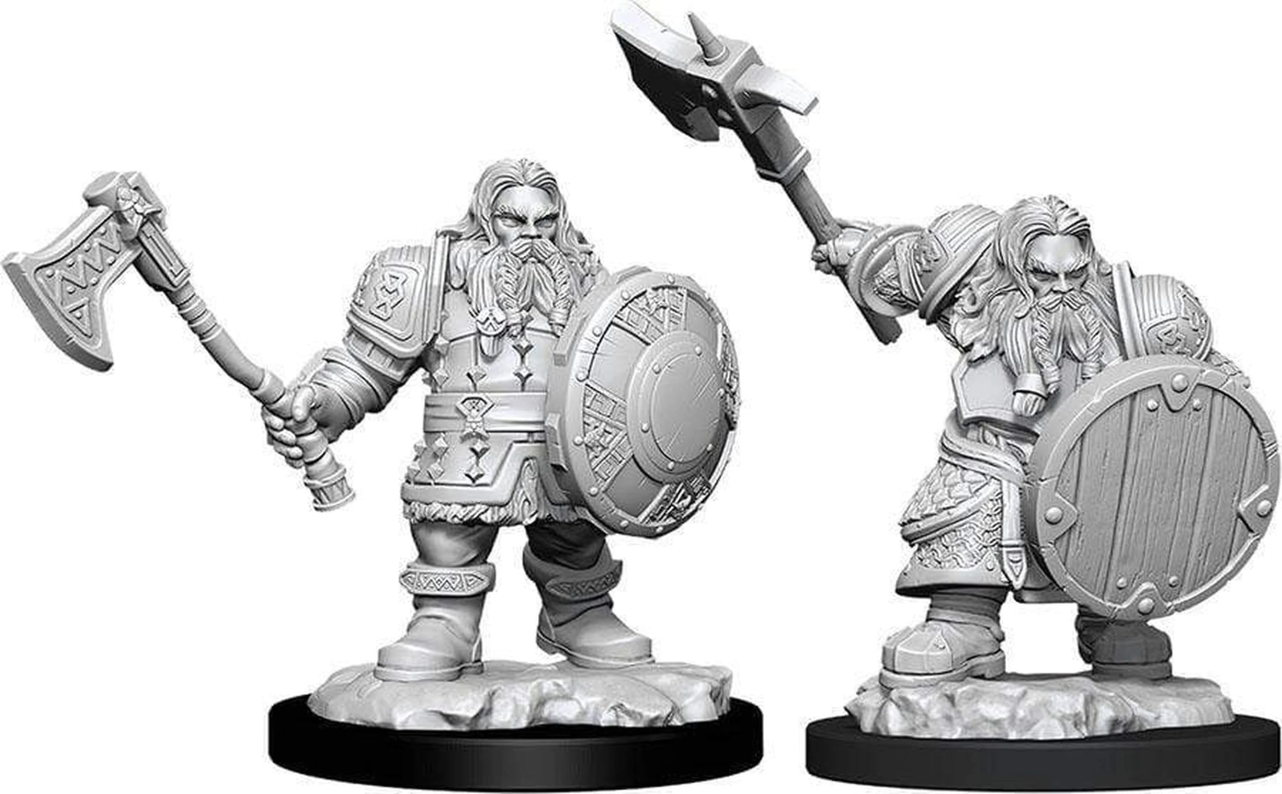 D&D Nolzur's Marvelous Miniatures - Male Dwarf Fighter