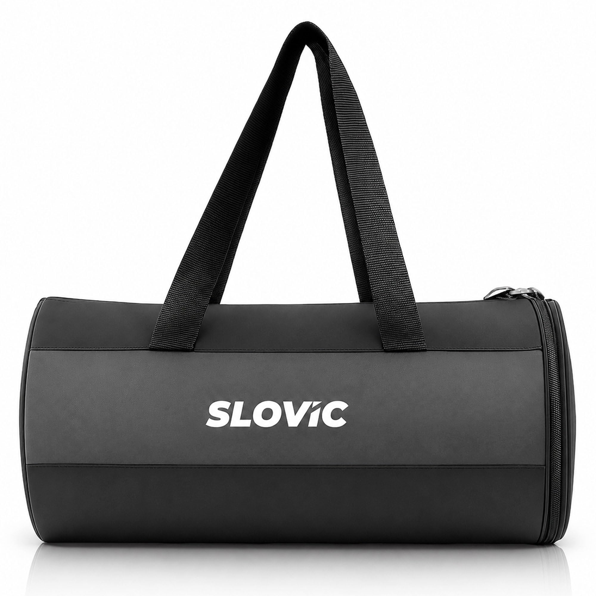 slovic Gym Bag for Men [20 LTR] | Bag for Traveling & Sports | Unisex Duffel Bag for Gym with Separate Shoe Compartment & Adjustable Straps | Grey Travel Bag-picture-11