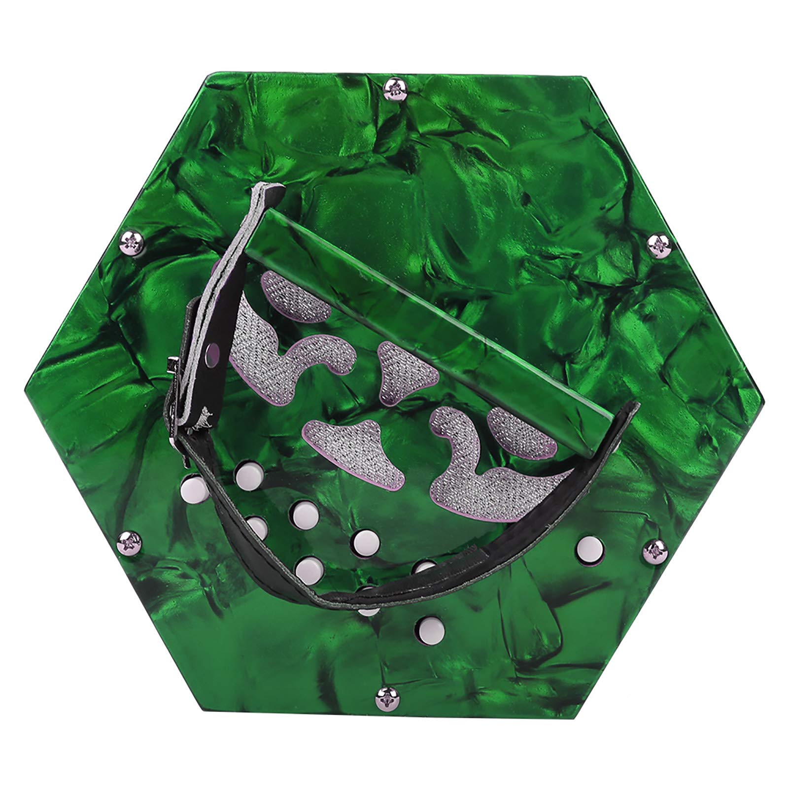 Facile à Apprendre à Jouer en Concertina pour l'exercice d'entraînement pour la Pratique des débutants(Green)