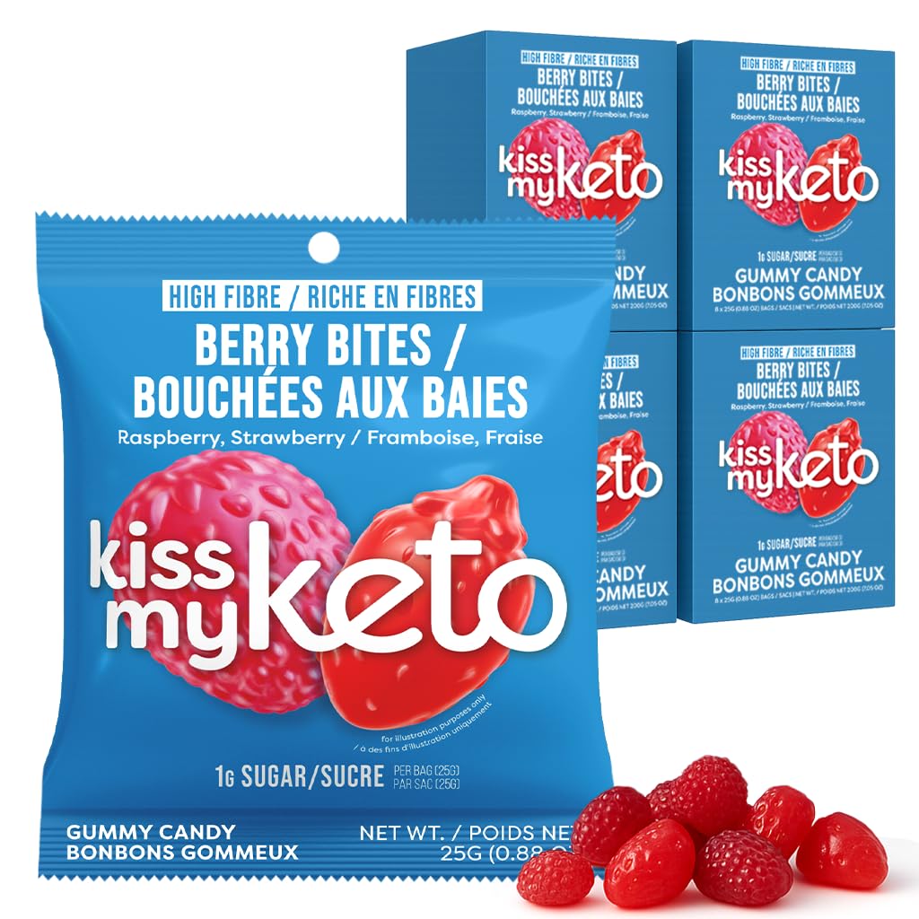 Kiss My Keto Berry Bites Gummies - 32 pack