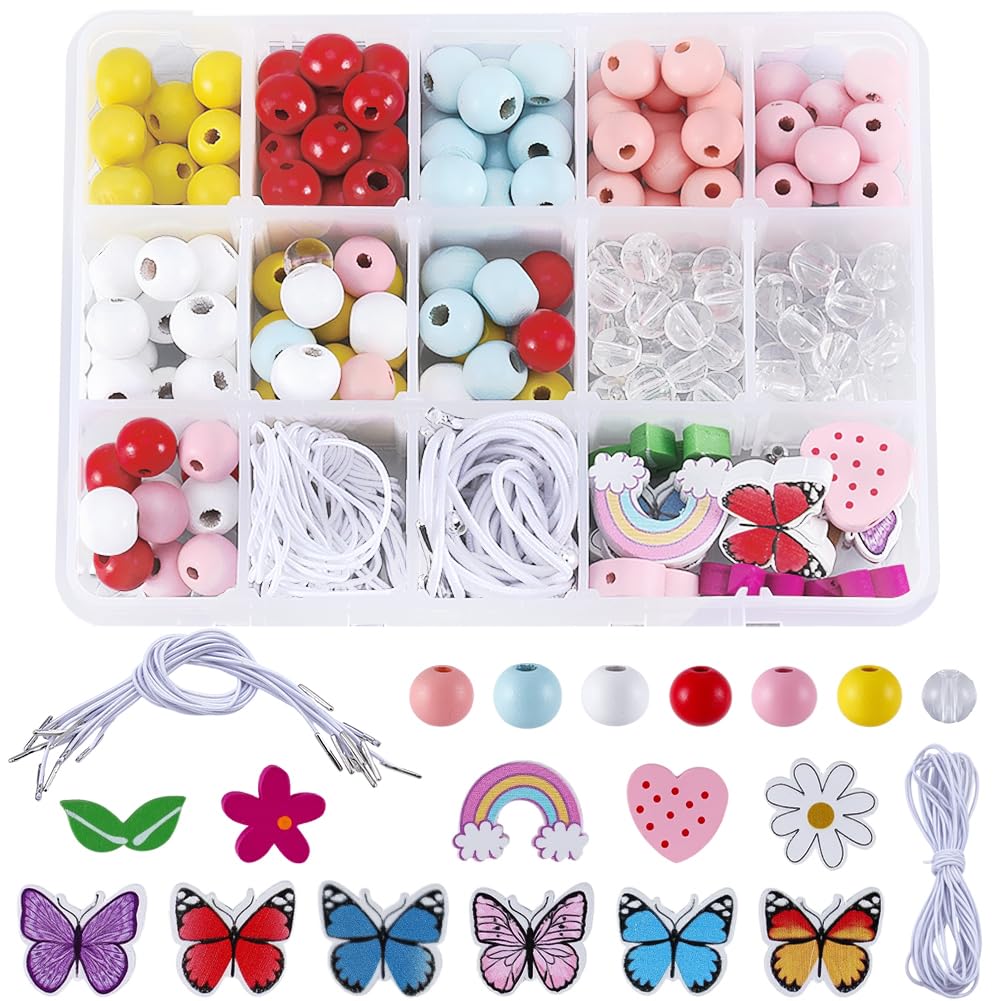 Kit para hacer pulseras de mariposas: diseña fácilmente 10 joyas personalizadas