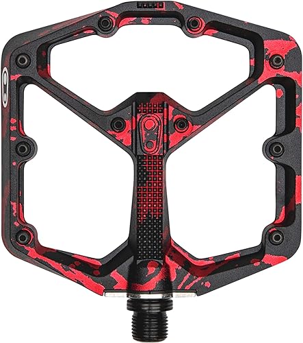 Miniatura 25 de Crankbrothers Stamp Pedales Planos MTB - Pedales de Bicicleta Ligeros, Versátiles y Duraderos de Tamaño Específico Naranja,Negro