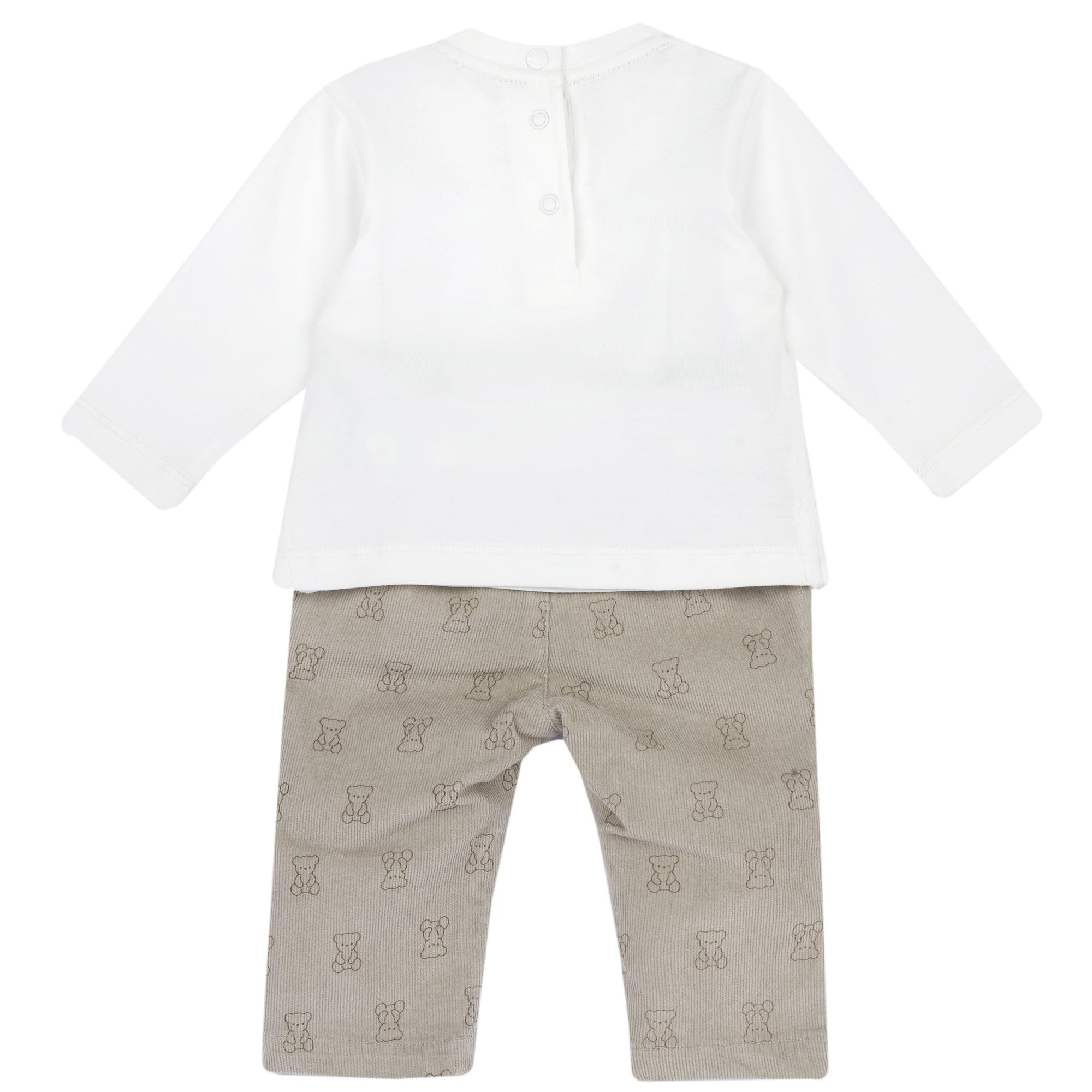 Chicco, Elegantes Babyset, Mit T-Shirt Und Hose, Babykleidung Für 0-24 Monate, Geschenkideen Zur Geburt, Designed in Italy