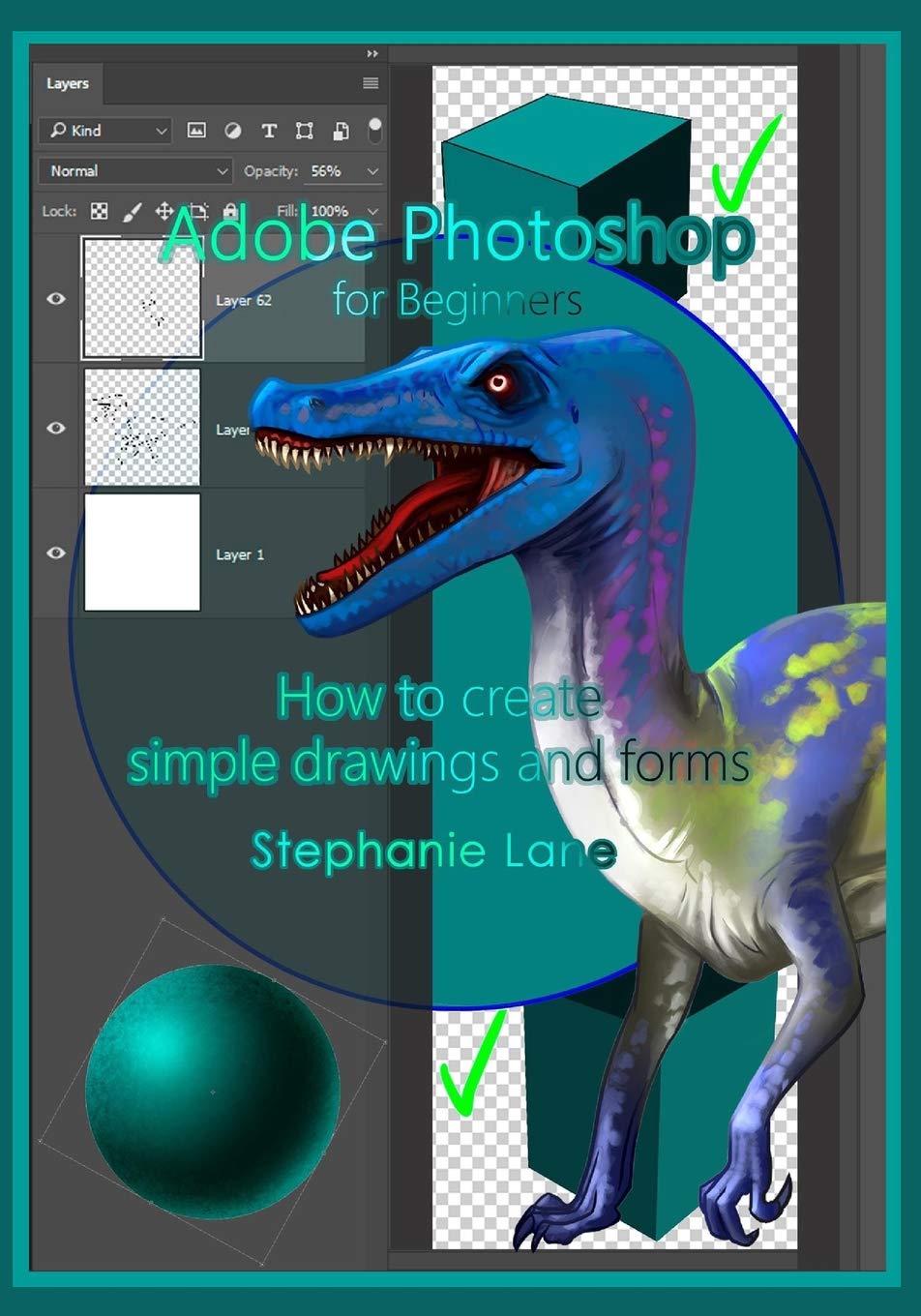 Adobe Photoshop for Beginners: How to create simple drawings and forms