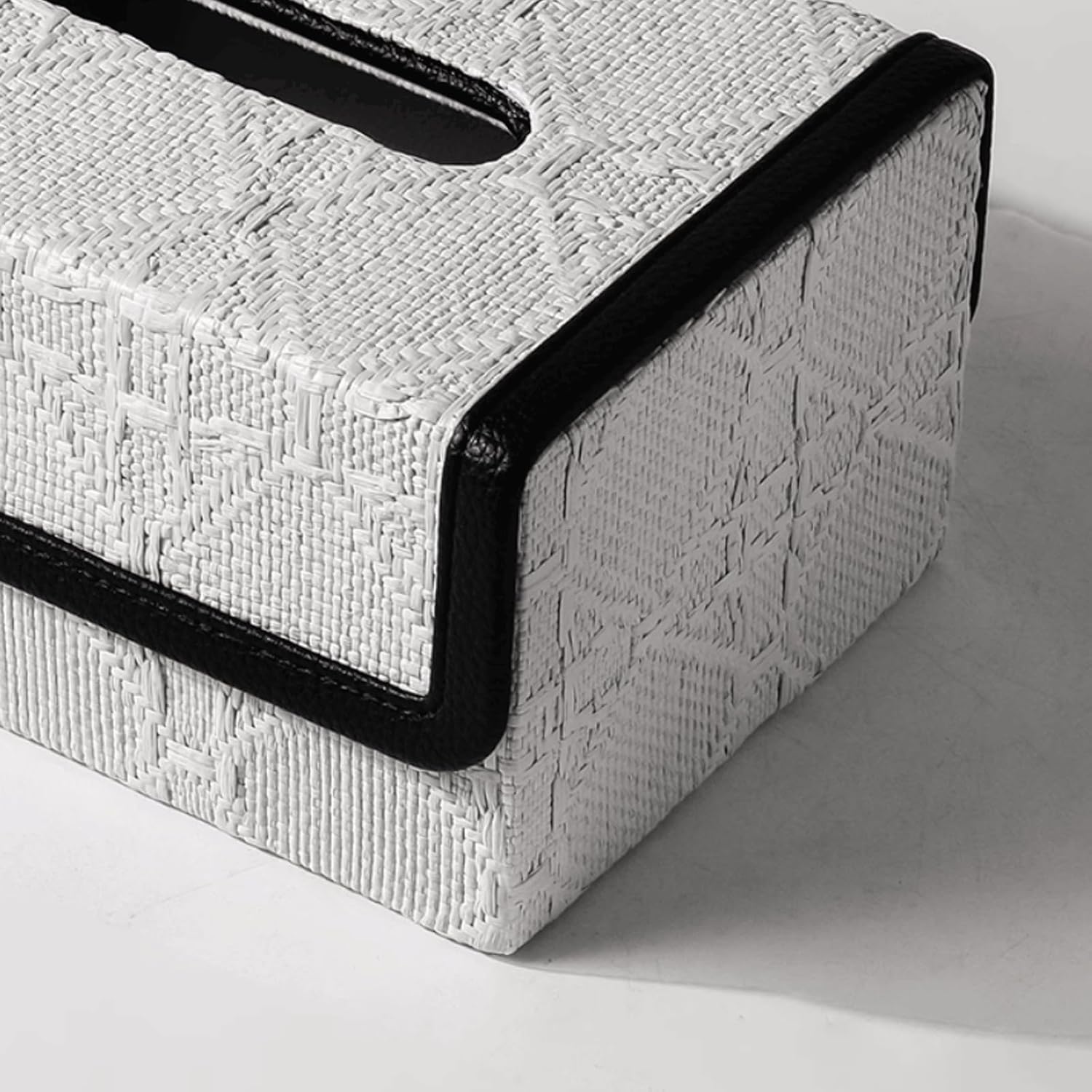 Toilettenpapier Box Taschentuchbox-Abdeckung, rechteckig, Pump-Papierhülle, Spender, kreativer Papier-Organizer, Spender, Heimdekoration, Tischplatte Kosmetiktücherbox
