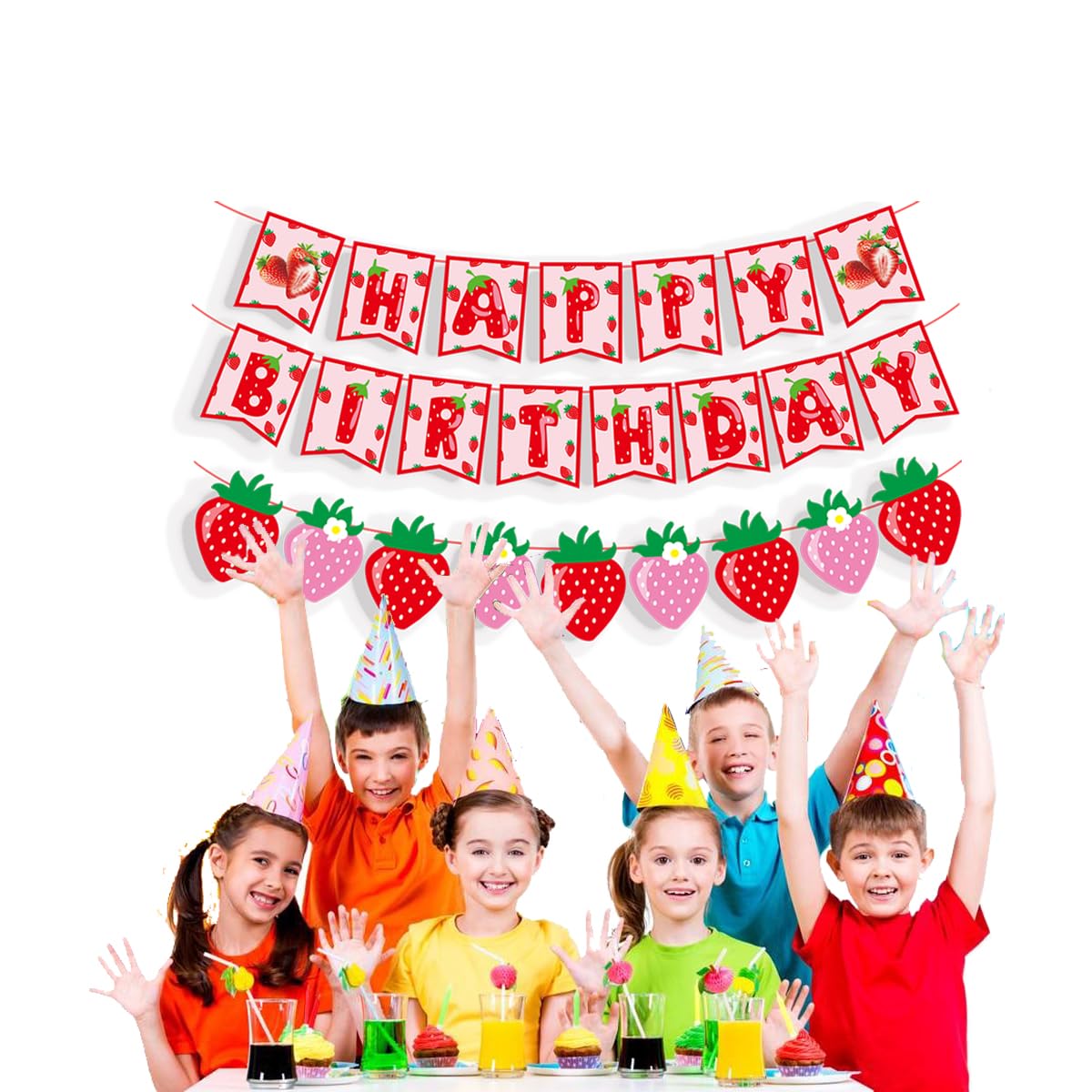 Bannière « Happy Birthday » - Fournitures De Décoration De Fête D