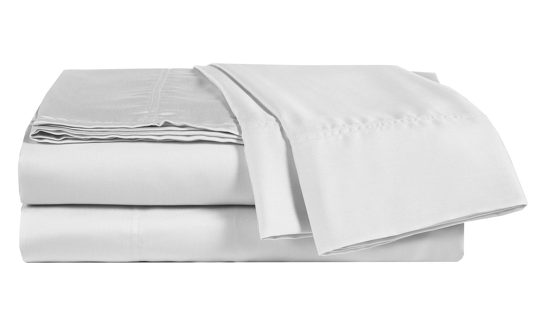 Sponsored Ad - 100% Natural Bamboo Sheet Set, King Size Sheets 4 Pieces, Deep Pocket up to 18 inches, Luxuriously Cooling ...