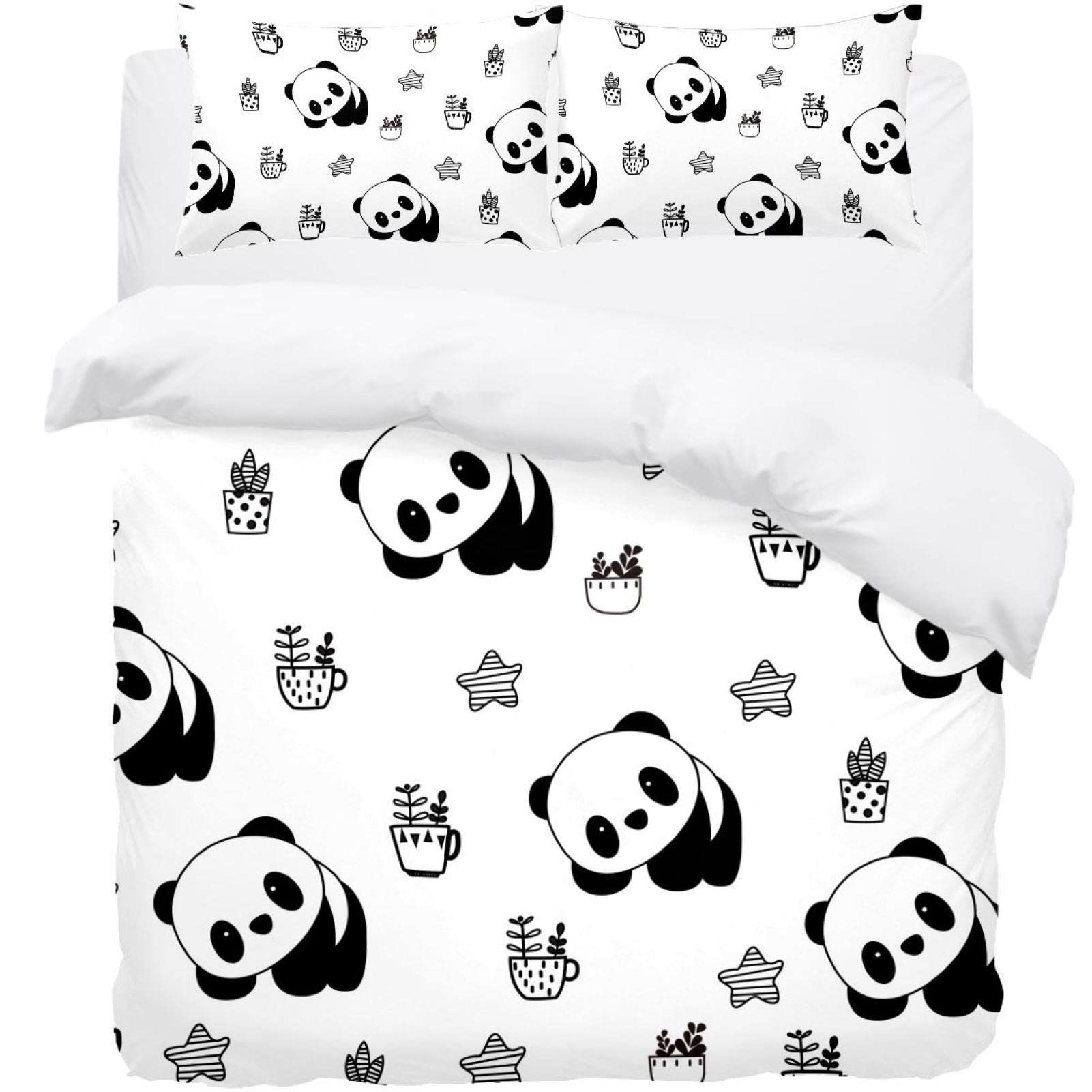 Parure de lit panda : transformez votre chambre en oasis de douceur