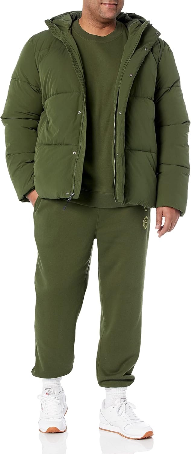 Amazon Essentials Mens Mid-Length Hooded Puffer Coat (Available in Big & Tall) - Image 7