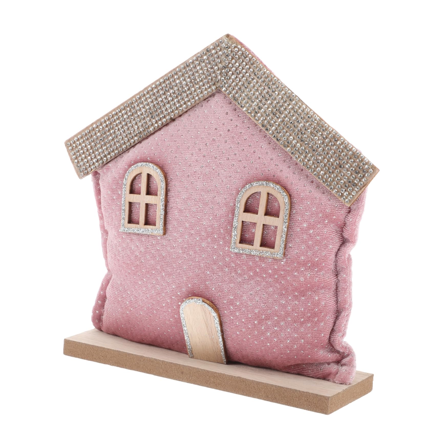 Anneome Christmas Decor Set Small House Ornaments Mini Ornaments Perfect for Desktop Tabletop Decor