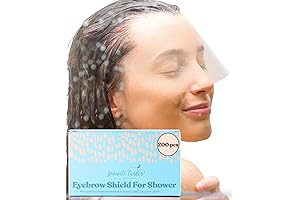 200PCS Eyelash Shield Shower Visor For Adults, Eye Shields For After Surgery,...