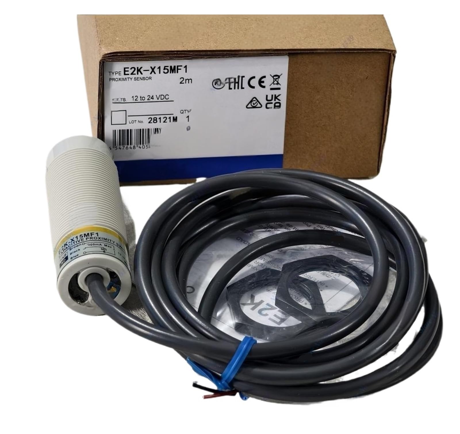 E2K-X15MF1 E2K-X15ME2 M30 Capacitive Proximity Switch Sensor(E2K-X15ME2)