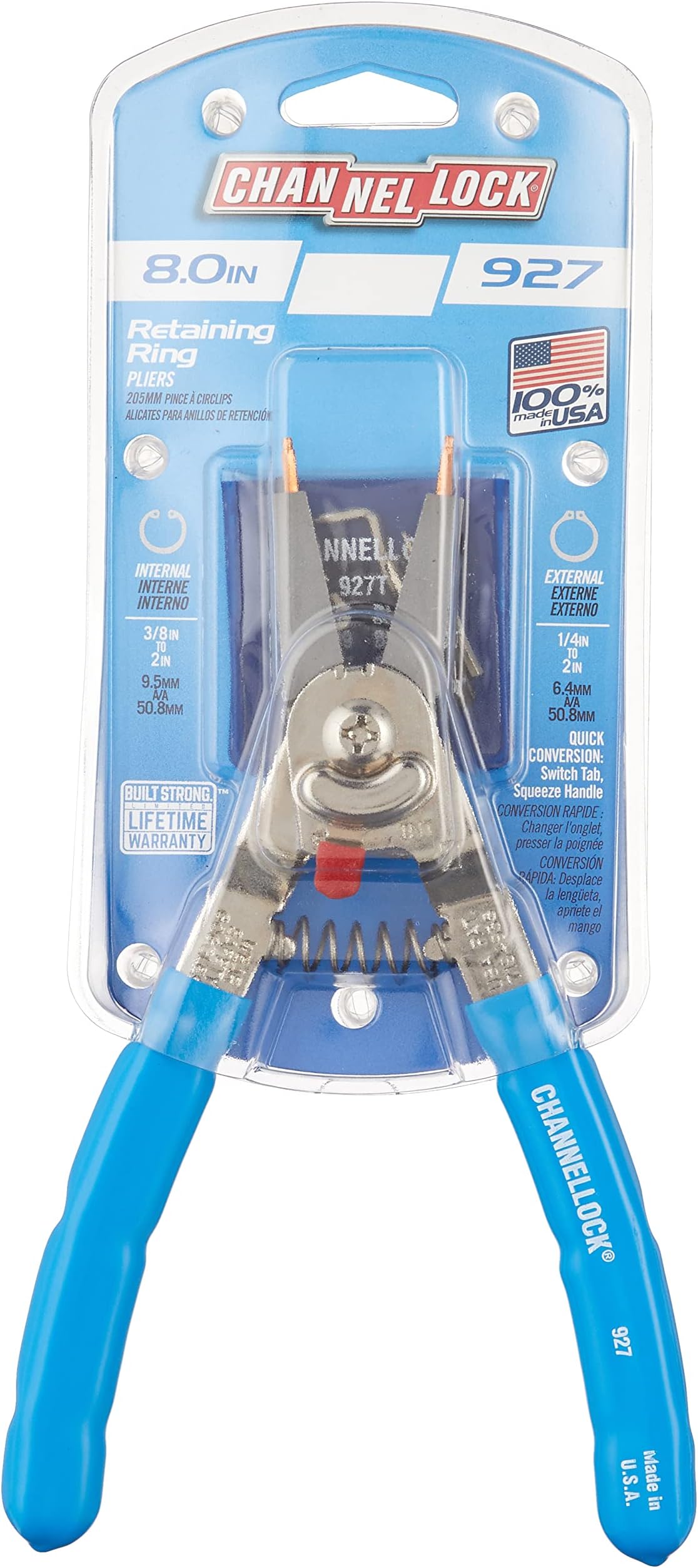 Juego De 4 Piezas De Alicates For Anillos De Presión Con Resorte De