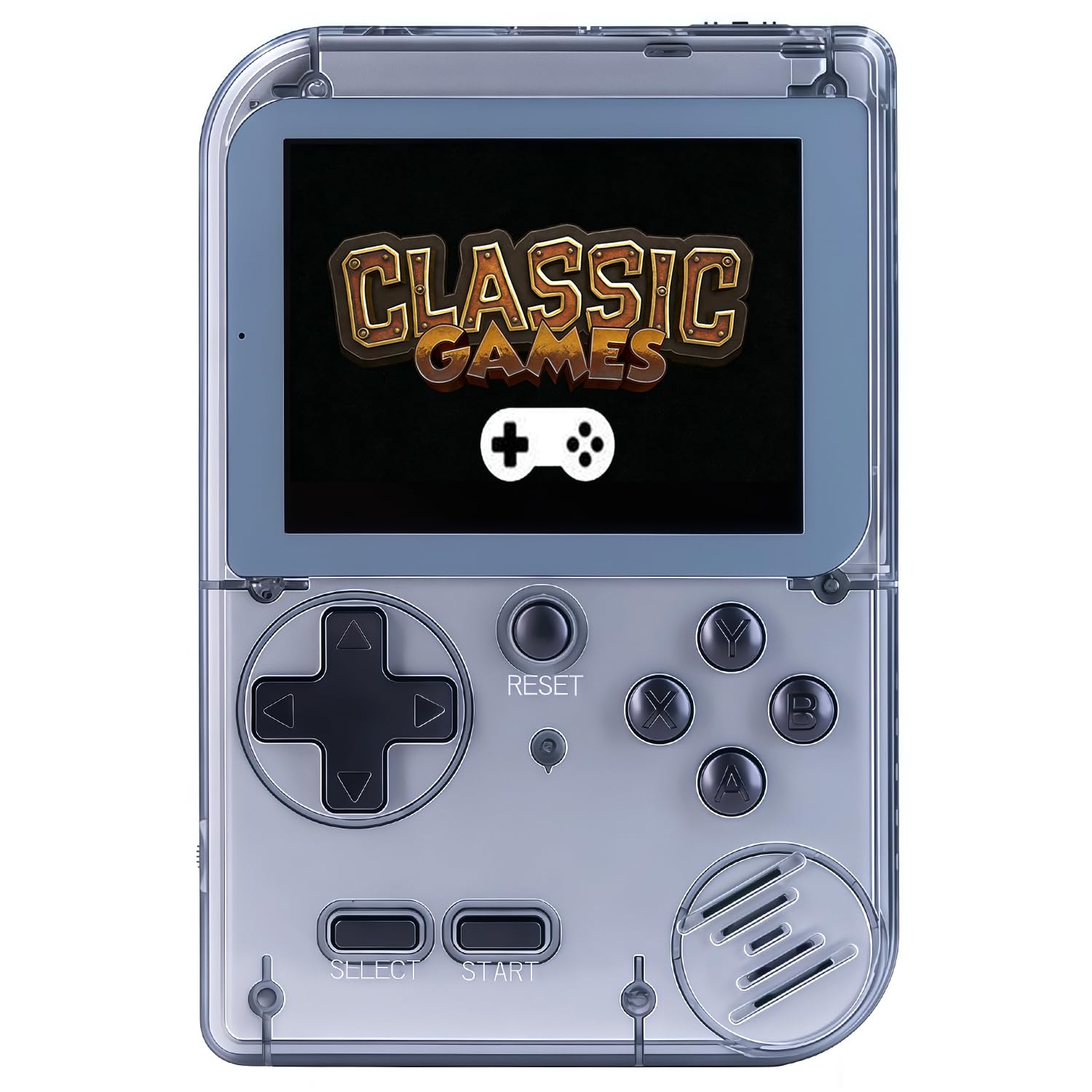 Handheld Game Console for Kids Pre-loaded 289 Classic Video Games, Travel-friendly Handheld Video Game Console with 2.8" Color Screen, Rechargeable Battery, Handheld Electric Game Player for Boy Girl
