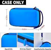 Vista 16 de Funda compatible con Texas Instruments TI-Nspire CX II/TI Nspire CX/TI-NSPIRE CX-II T CAS/para calculadora gráfica a color TI-84 Plus/TI-83 Plus CE