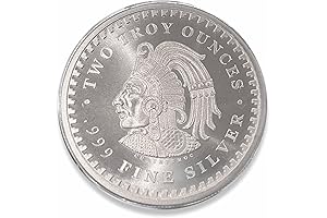 2 oz Aztec Calendar Authentic Artisinal Silver Round