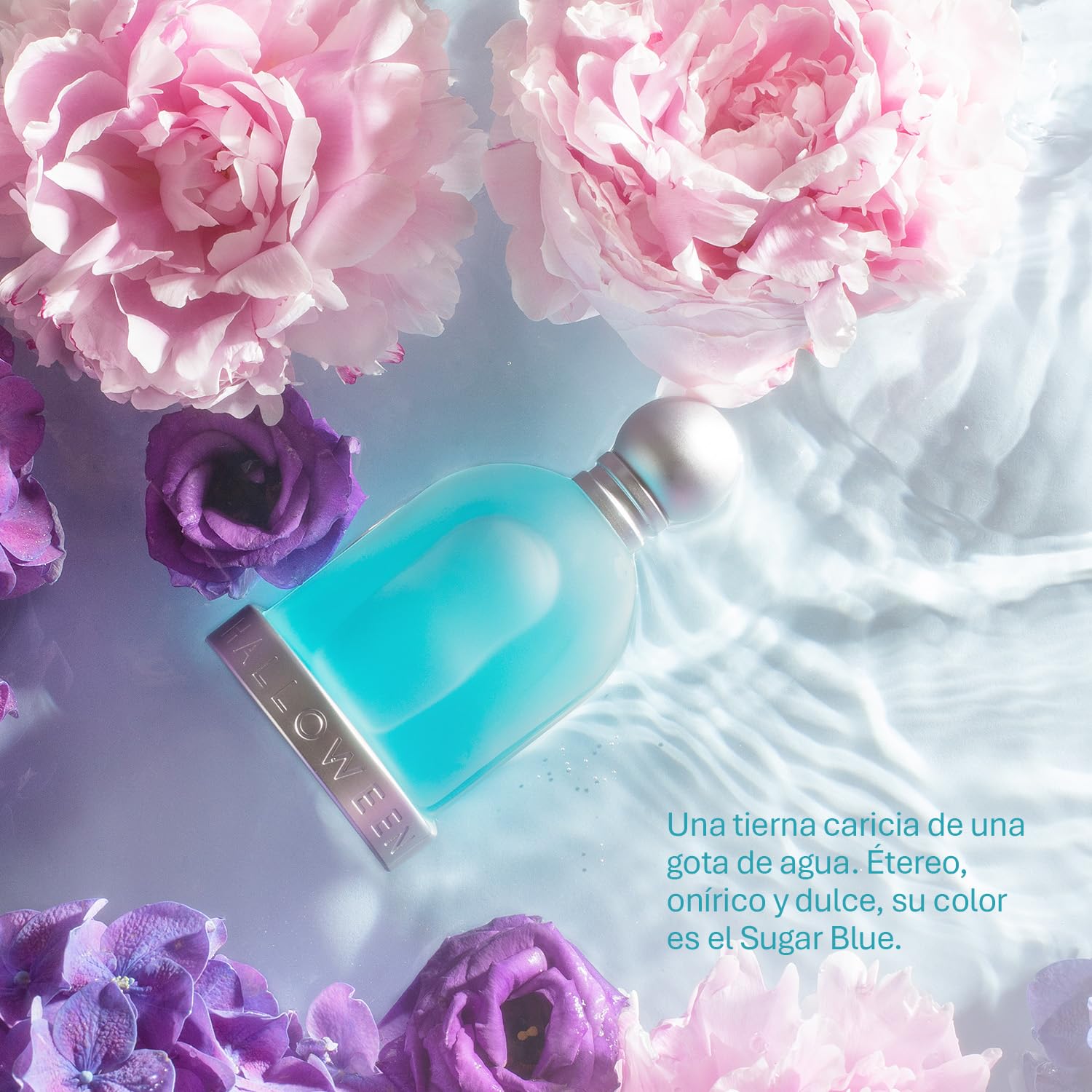 Halloween Blue Drop 100 ml, Eau de Toilette para Mujer, Aroma Fresco Amaderado Especiado, con Vaporizador