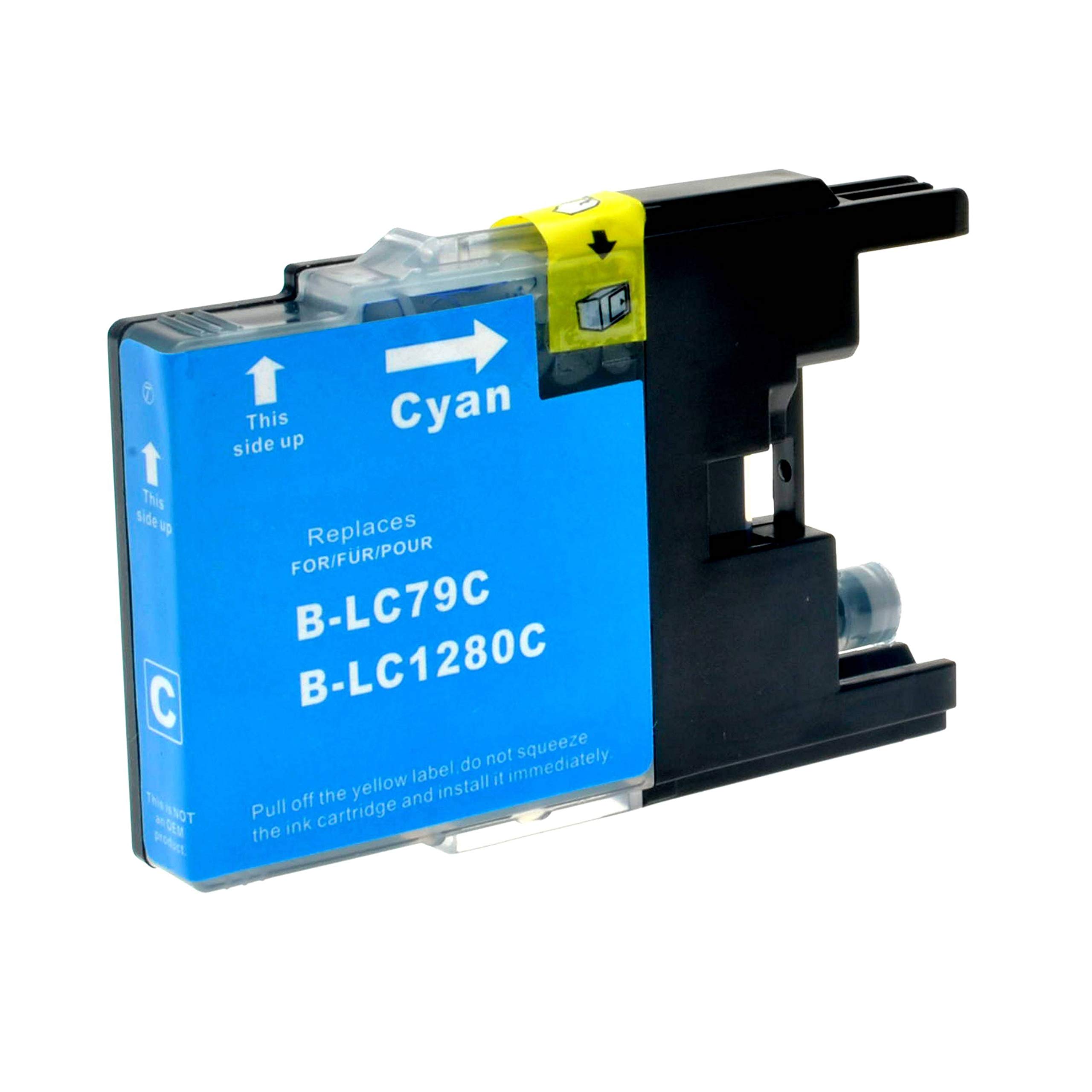 LC1280XL-C Cartuccia compatibile Ciano Per Brother MFC-J5910DW MFC-J6510DW MFC-J6910DW