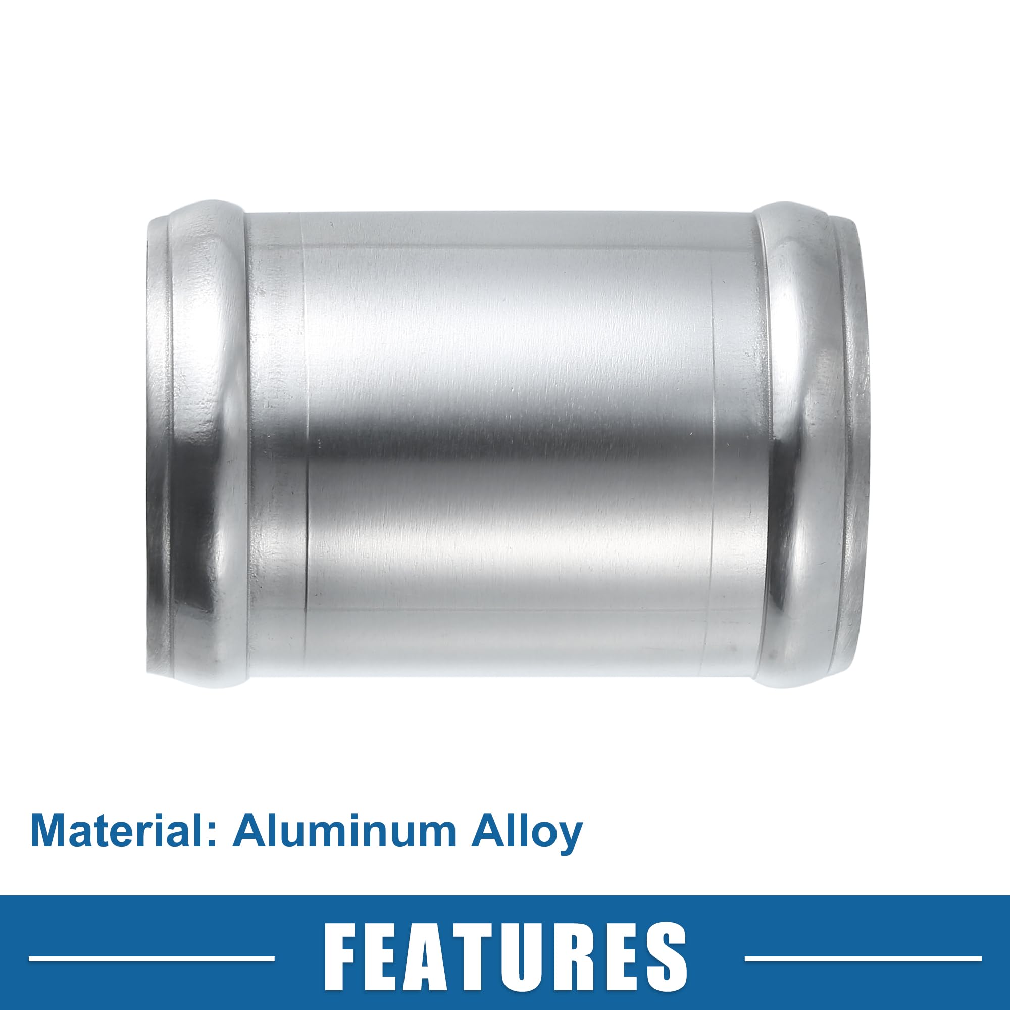 Adaptateur De Tuyau En Alliage Aluminium – Ø Extérieur 45 Mm, Longueur 76 Mm, Pour Voiture, Intercooler