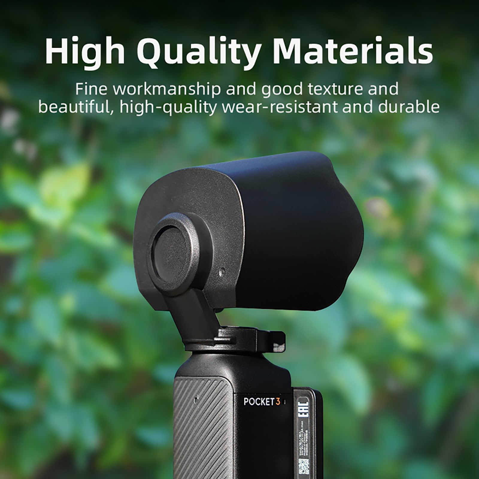 Osłona obiektywu aparatu do DJI OSMO POCKET 3 osłona ochronna na obiektyw osłona przeciwsłoneczna soczewka antyodblaskowa osłona przeciwsłoneczna akcesoria