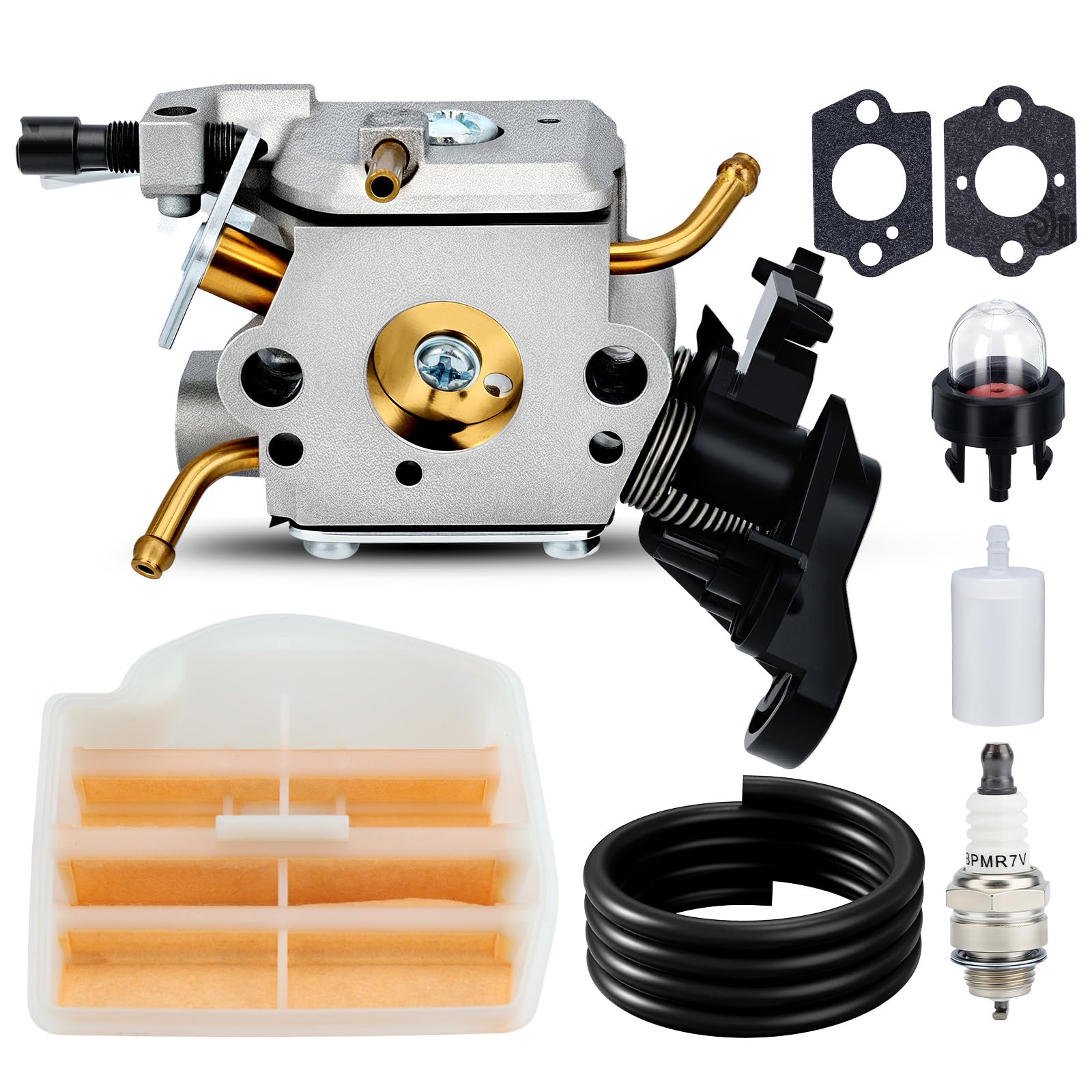 Hipa 506450401 Carburetor for Husqvrana 445 450 Chainsaw ZAMA C1M-EL37B