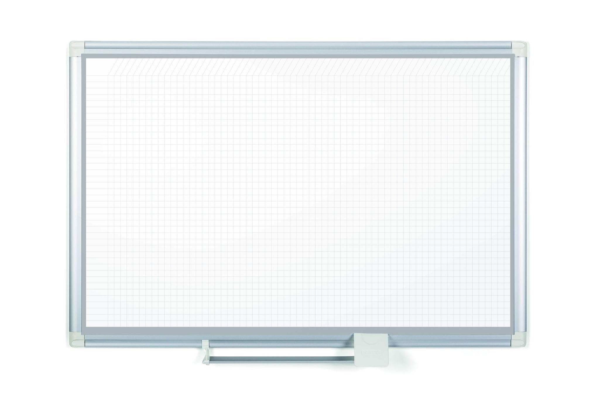 MasterVision Gold Ultra Planning Board Magnetic Dry Erase Grid with Accessory Kit, 36" x 48", Whiteboard with Aluminum Frame