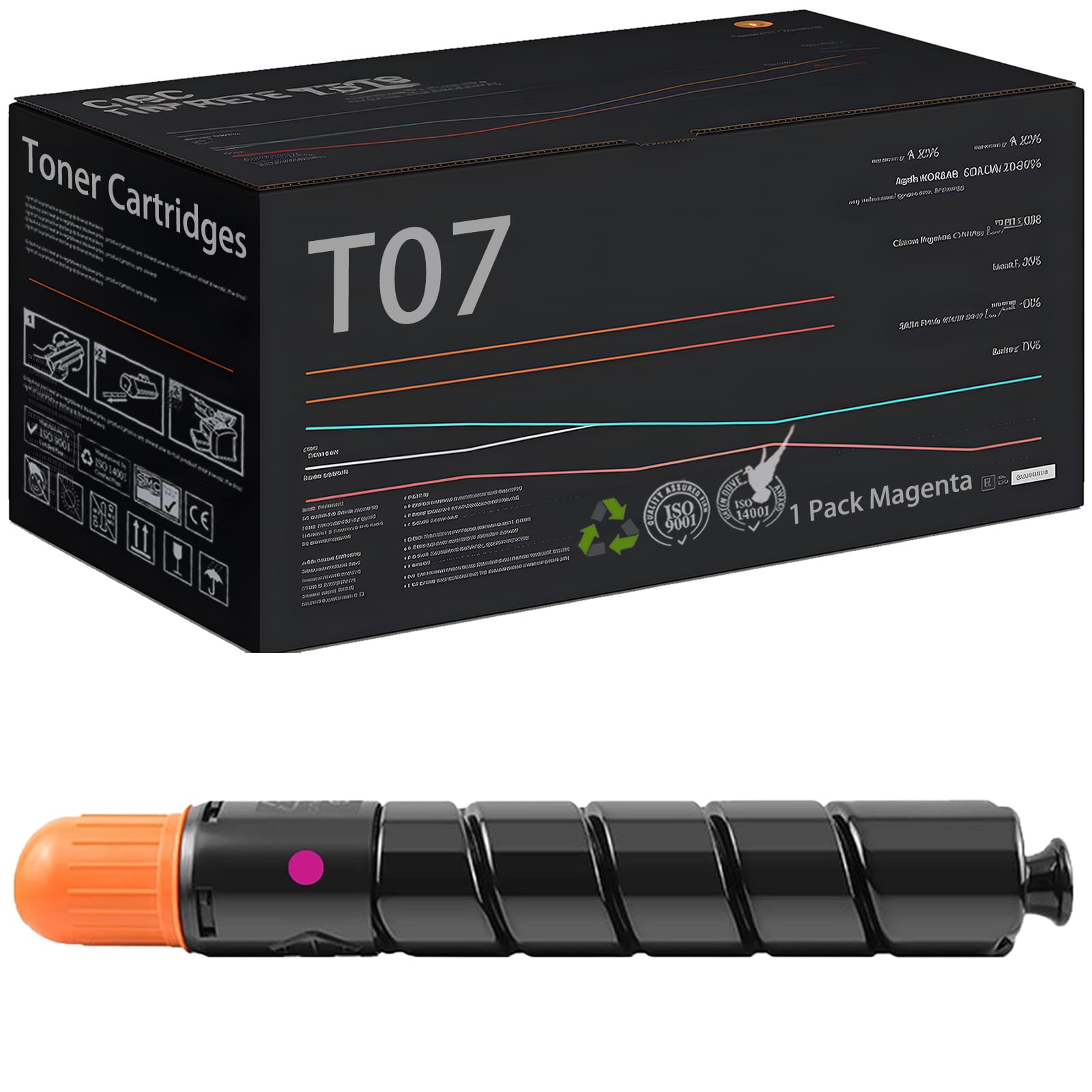 Canon  キヤノン　トナー　C165/C170/C265/C270 T07 キヤノン 送料無料!! CANON imagePRESS Toner T07 シアン