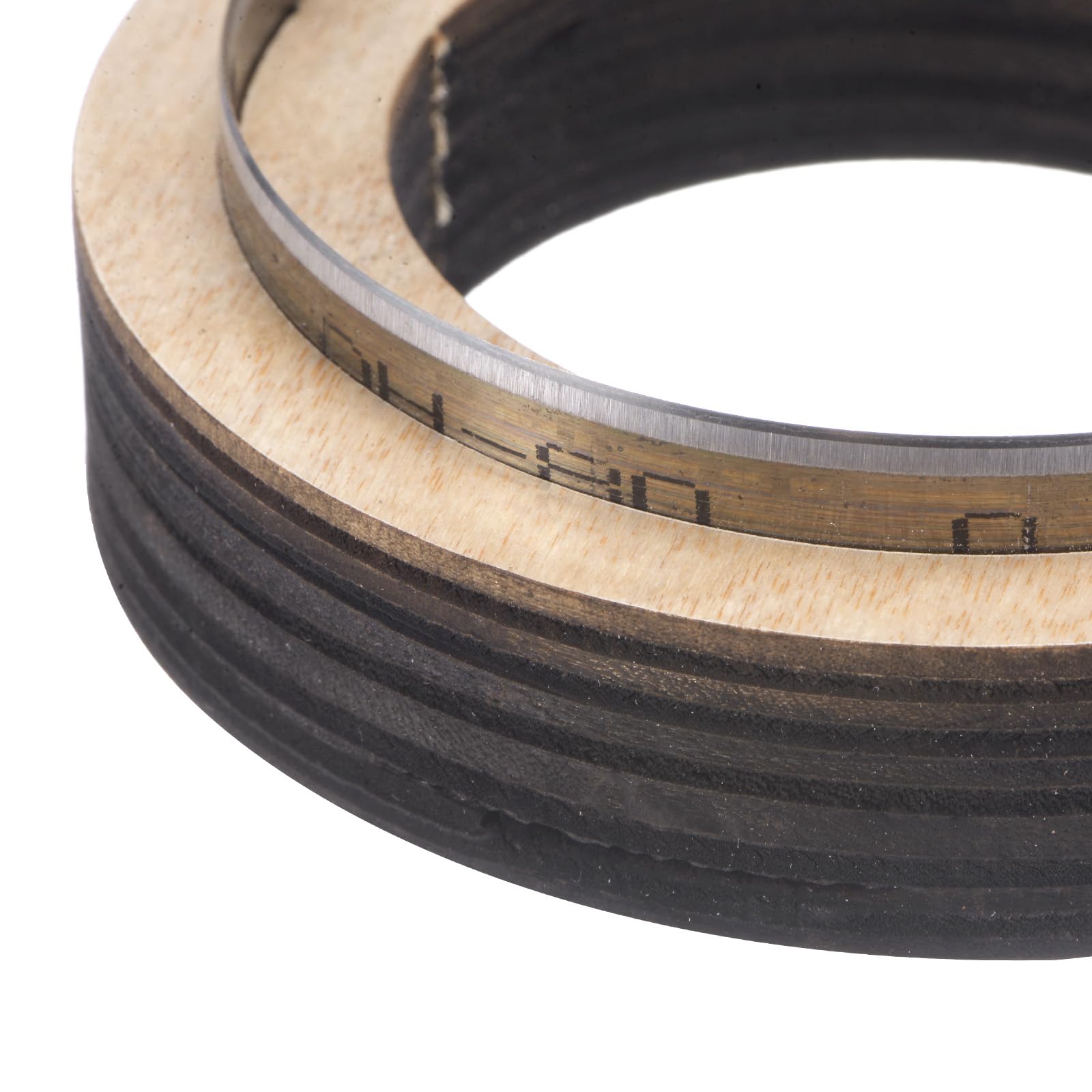 QUARKZMAN Taglio Pelle Fustellatrice 3.1" Dia Fustella Metallo Pelle Taglio Circolare Acciaio Inossidabile Stampi Legno Utensile Punzonatura per Creazioni Artigianali Pelle