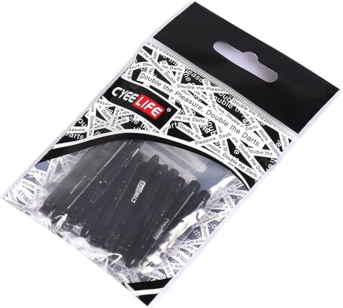 Vista 16 de CyeeLife Ejes de dardos de aluminio 15pcs con anillos de goma 35/40/1.890 in (S/M/L), varios colores disponibles Rojo