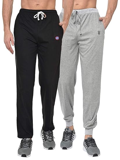 Men's Regular Fit Trackpants (Pack of 2)